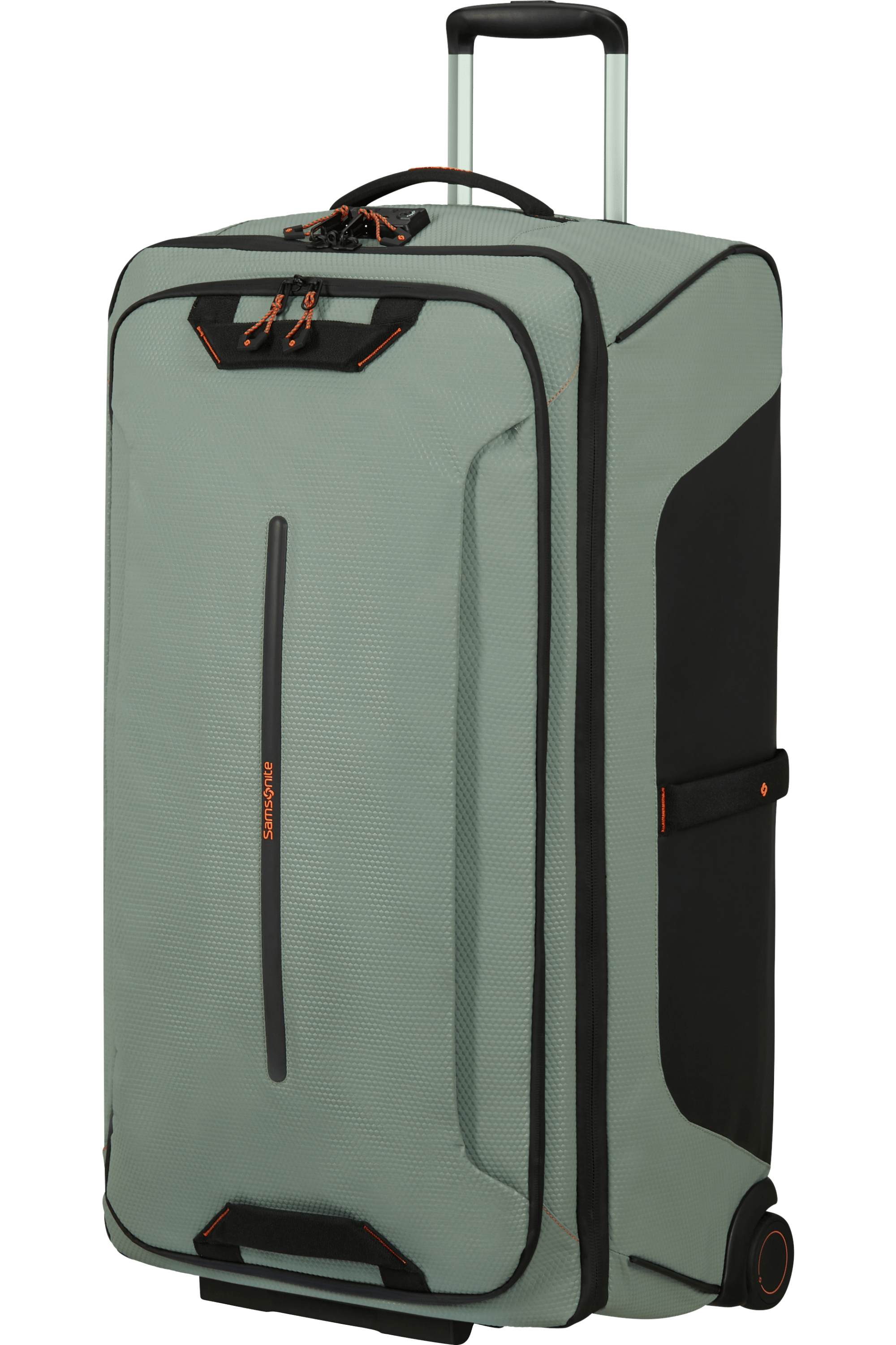 ECODIVER Duffle with wheels 79cm - Light Sage