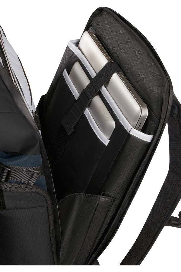 BIZ2GO 2 Rolltop Backpack 15.6" - Deep Blue