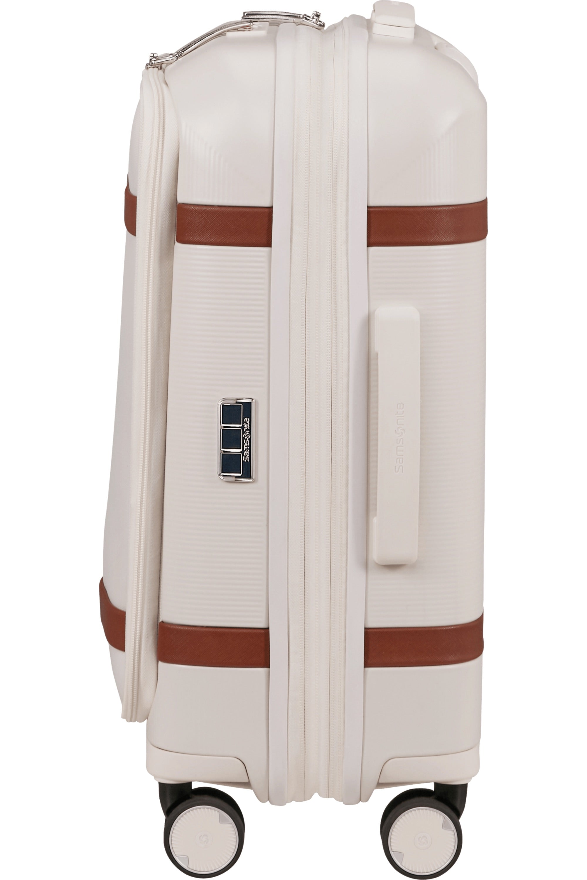 Image Spinner expandable (4 wheels) 55cm Easy Access - Ivory