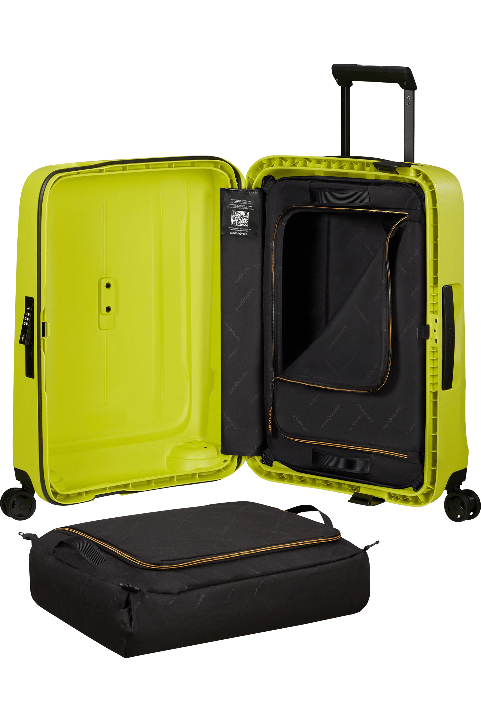 ESSENS Spinner (4 wheels) 55cm - Lime