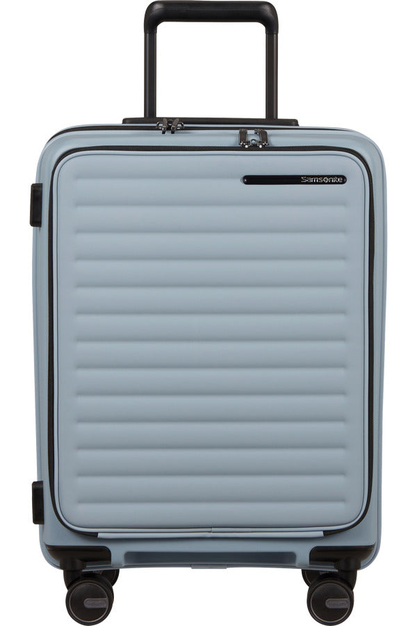 RESTACKD Spinner Expandable (4 wheels) 55cm Easy Access - Fog Blue
