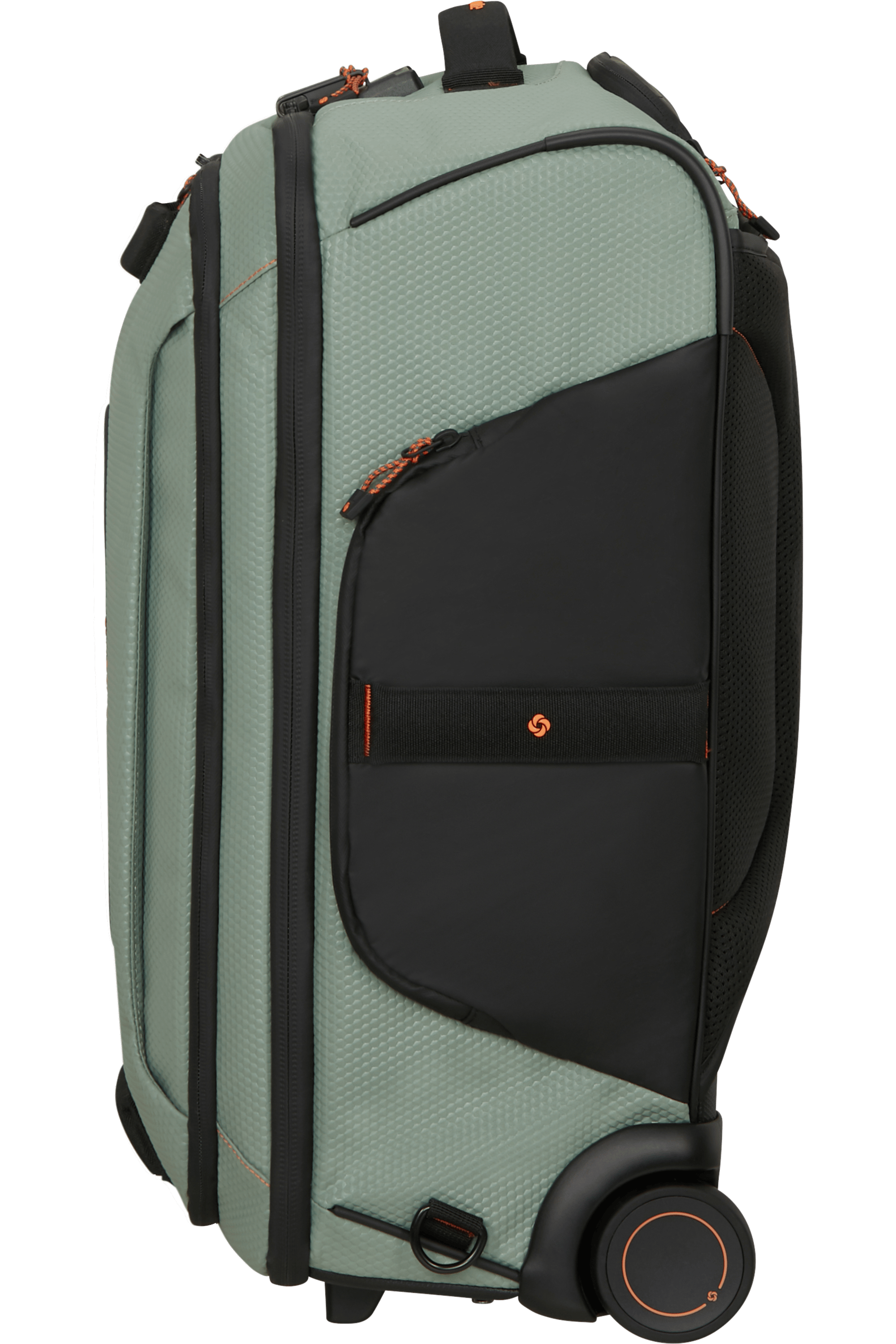 ECODIVER Duffle with wheels 55cm backpack - Light Sage