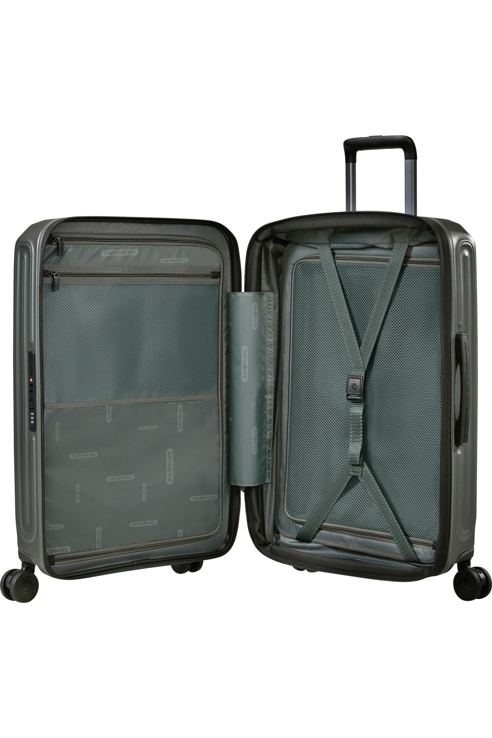 2WANDER Spinner Expandable (4 wheels) 69cm - Matt Sage Khaki