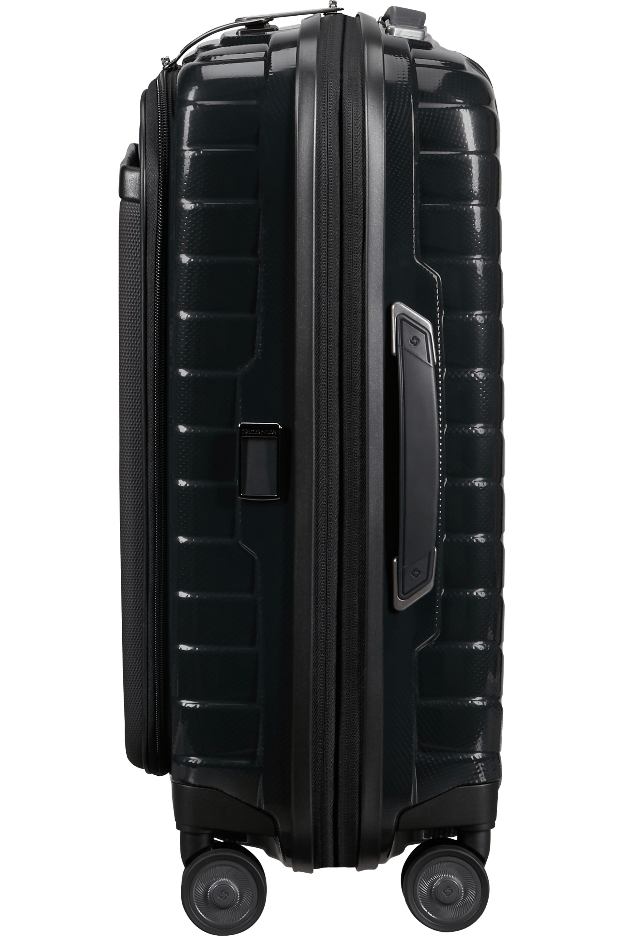 PROXIS 55cm Easy Access Spinner Expandable (4 wheels) - Black