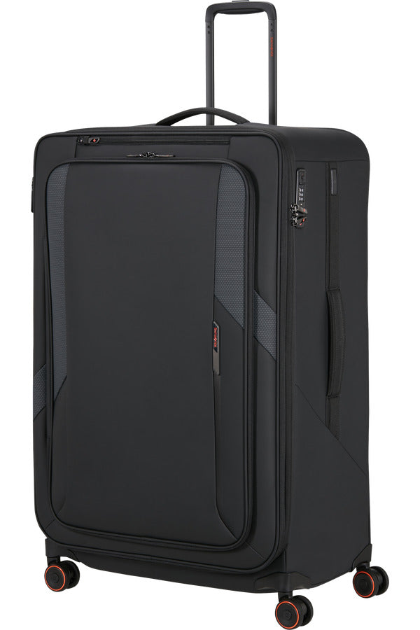 GLAZED Spinner Expandable (4 wheels) 84cm - Black