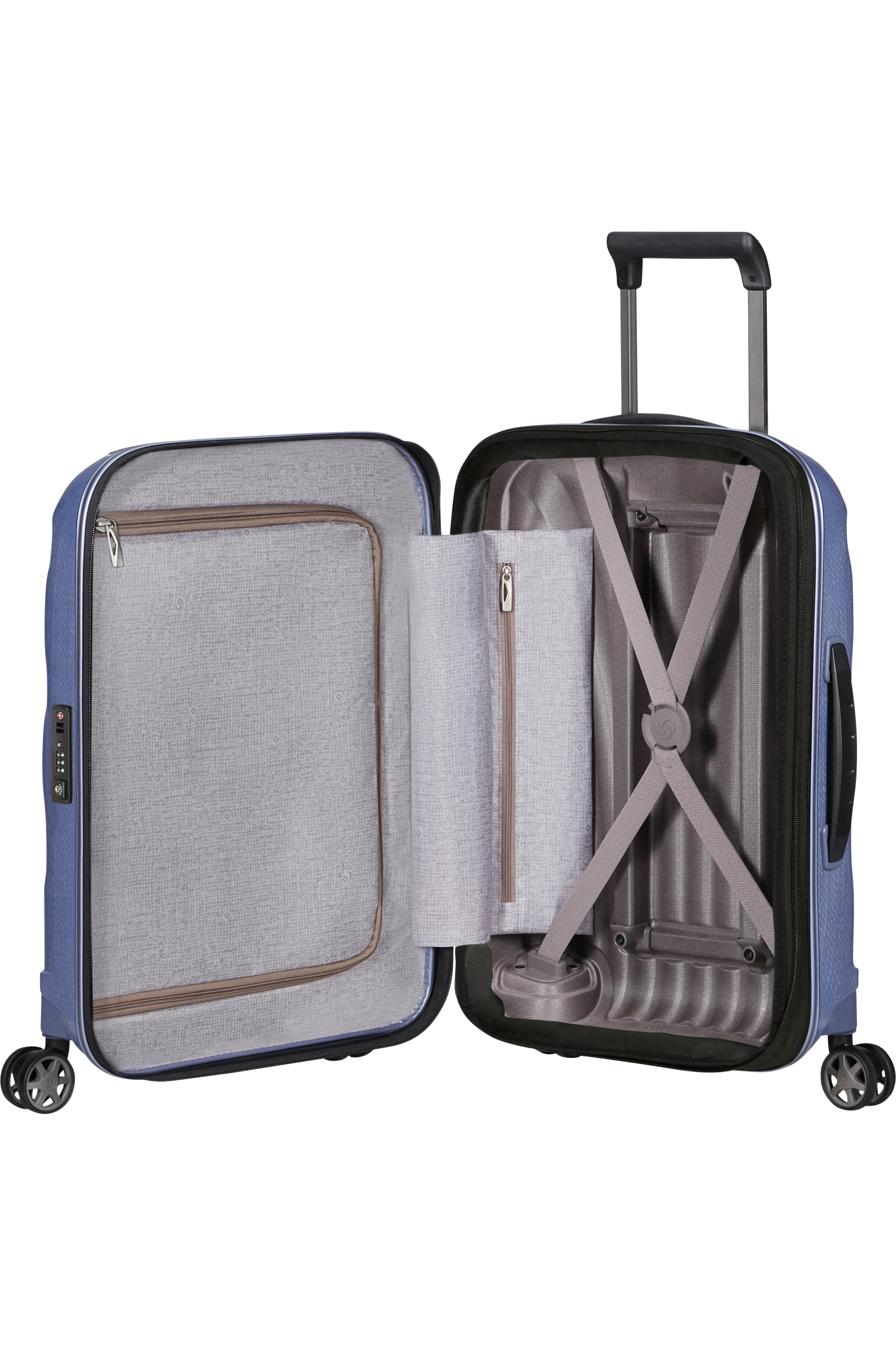 C-Lite Spinner (4 wheels) 55cm Expandable Cabin - Lavender