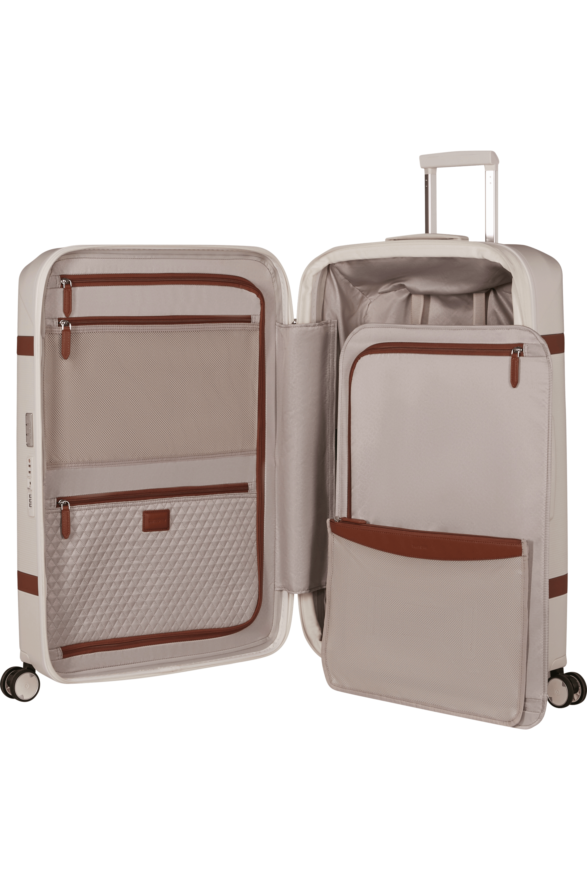 Image Spinner Expandable (4 wheels) 75cm - Ivory