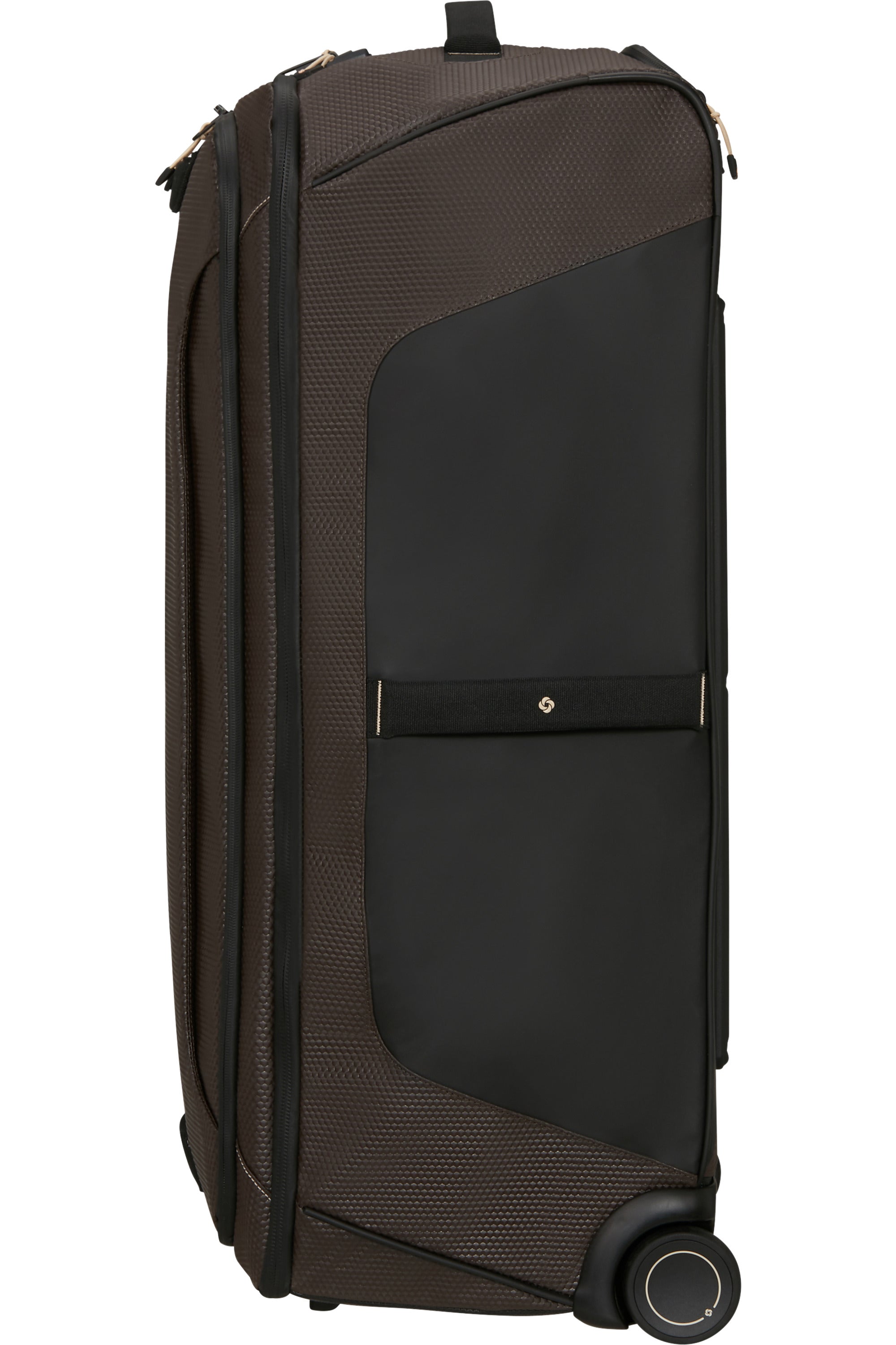 ECODIVER Duffle with wheels 79cm - Coffee Bean