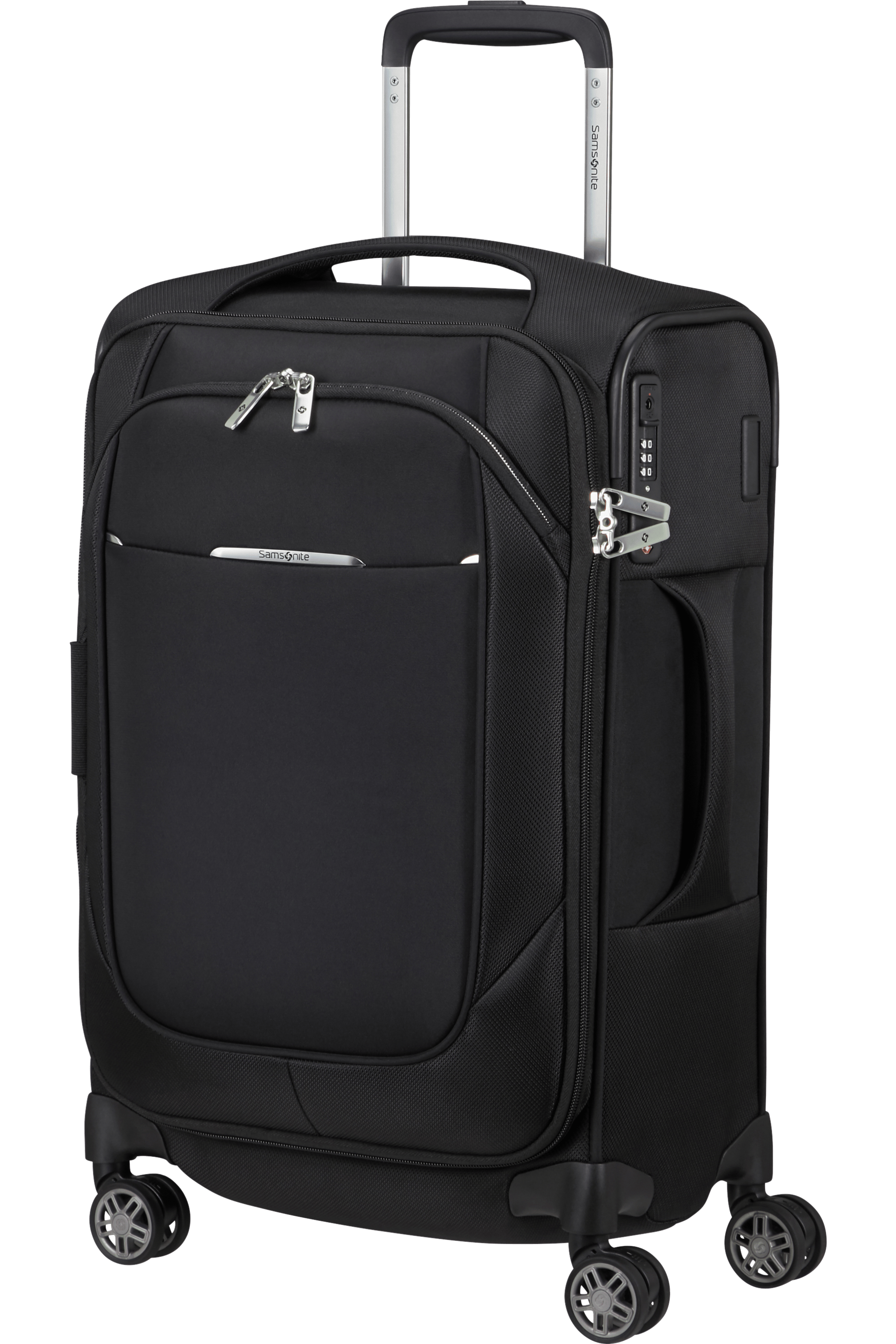 Re-Lite 55cm (35cm) Spinner Expandable (4 wheels) - Black