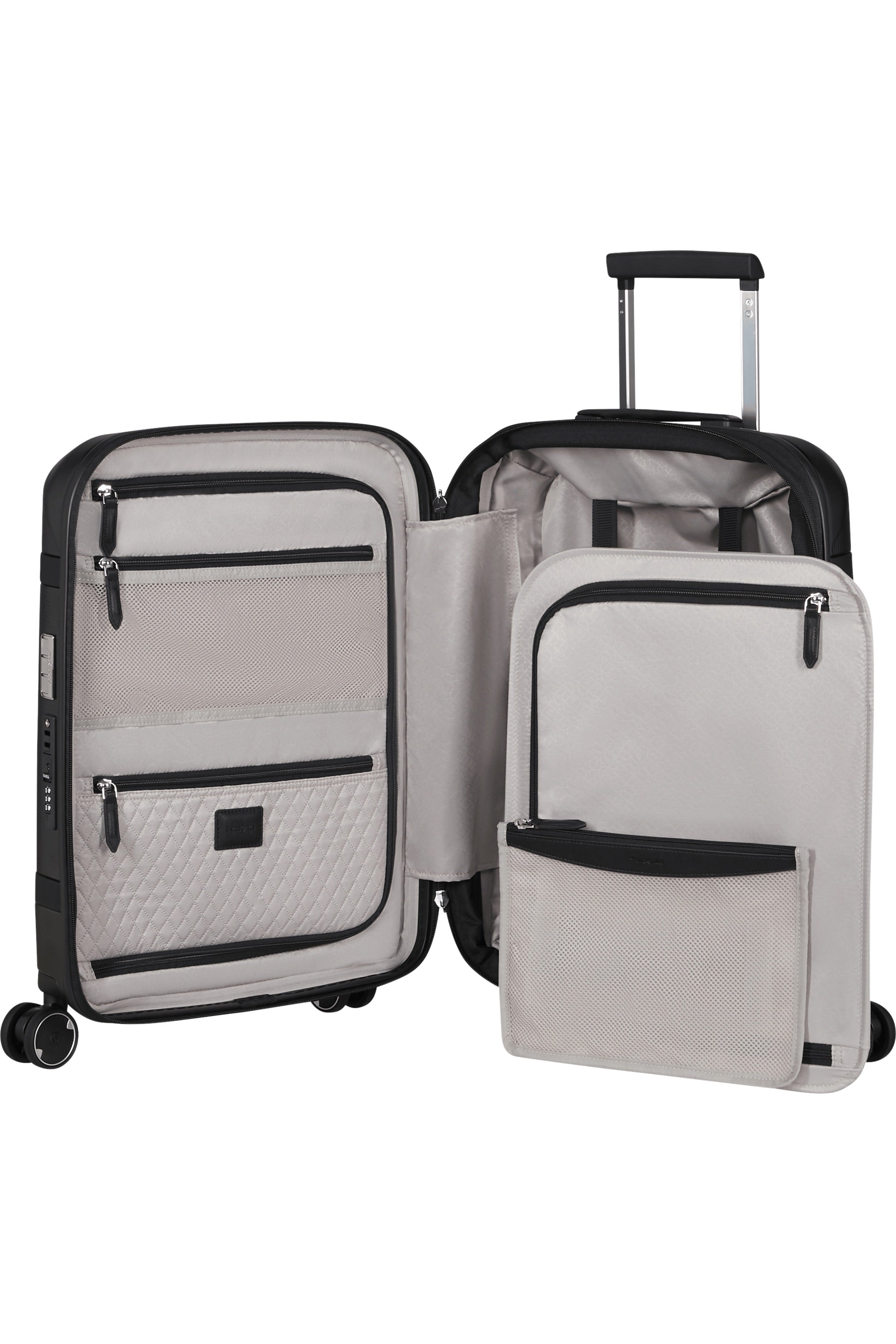 Image Spinner expandable (4 wheels) 55cm Easy Access - Black