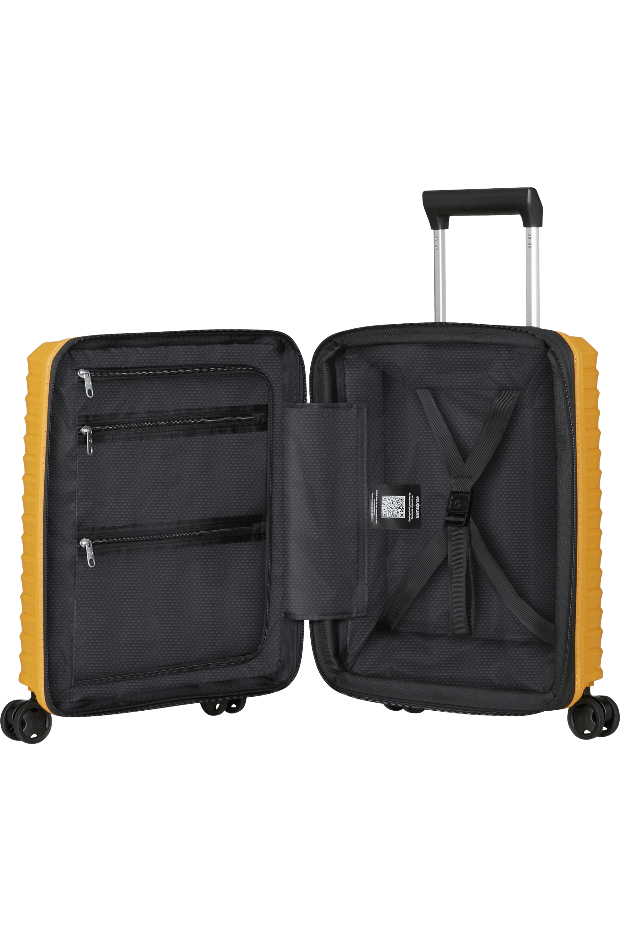 UPSCAPE 45cm Underseater Spinner Expandable (4 wheels) - Yellow