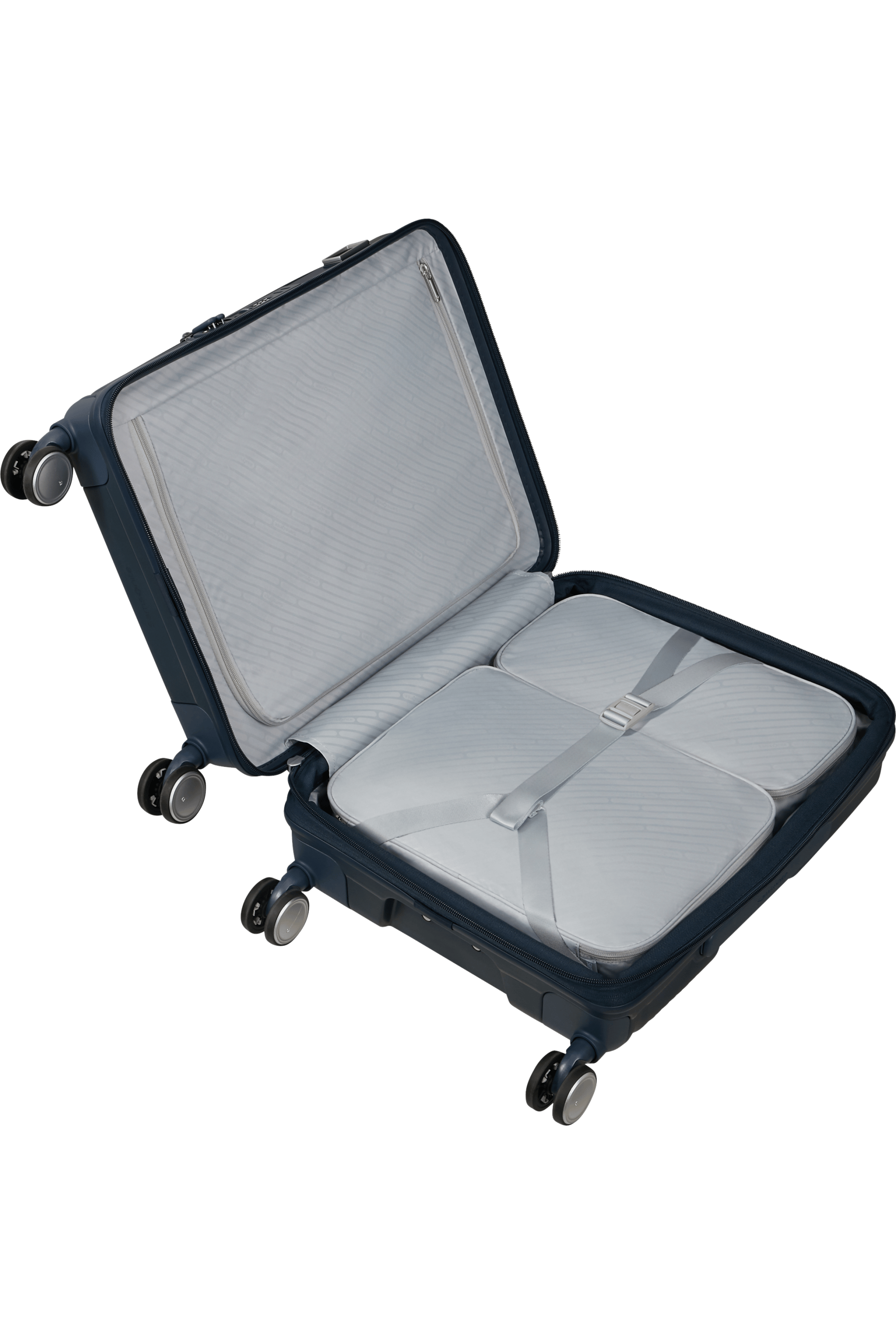 Paralux Spinner expandable (4 wheels) 55cm - Midnight Navy