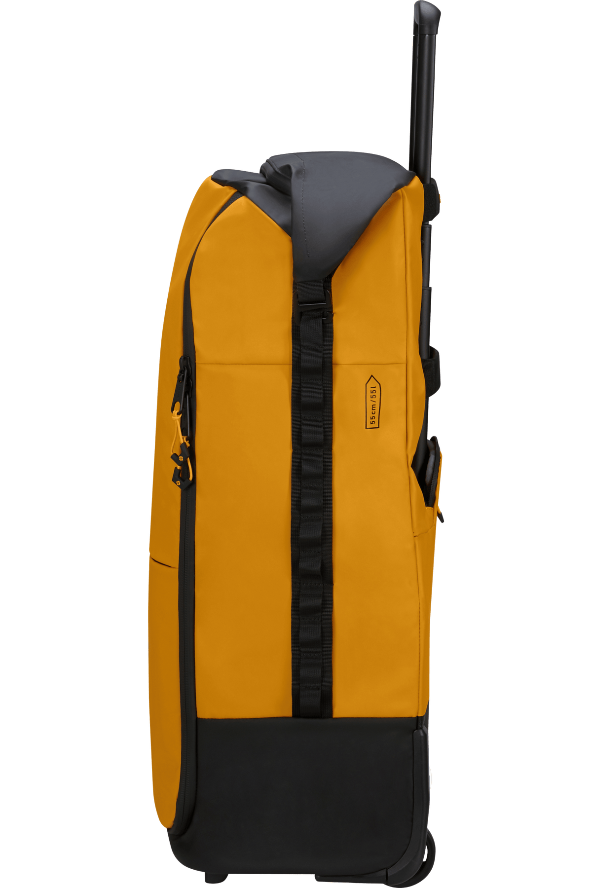 ECODIVER Foldable duffle with wheels 4-in-1 - Yellow