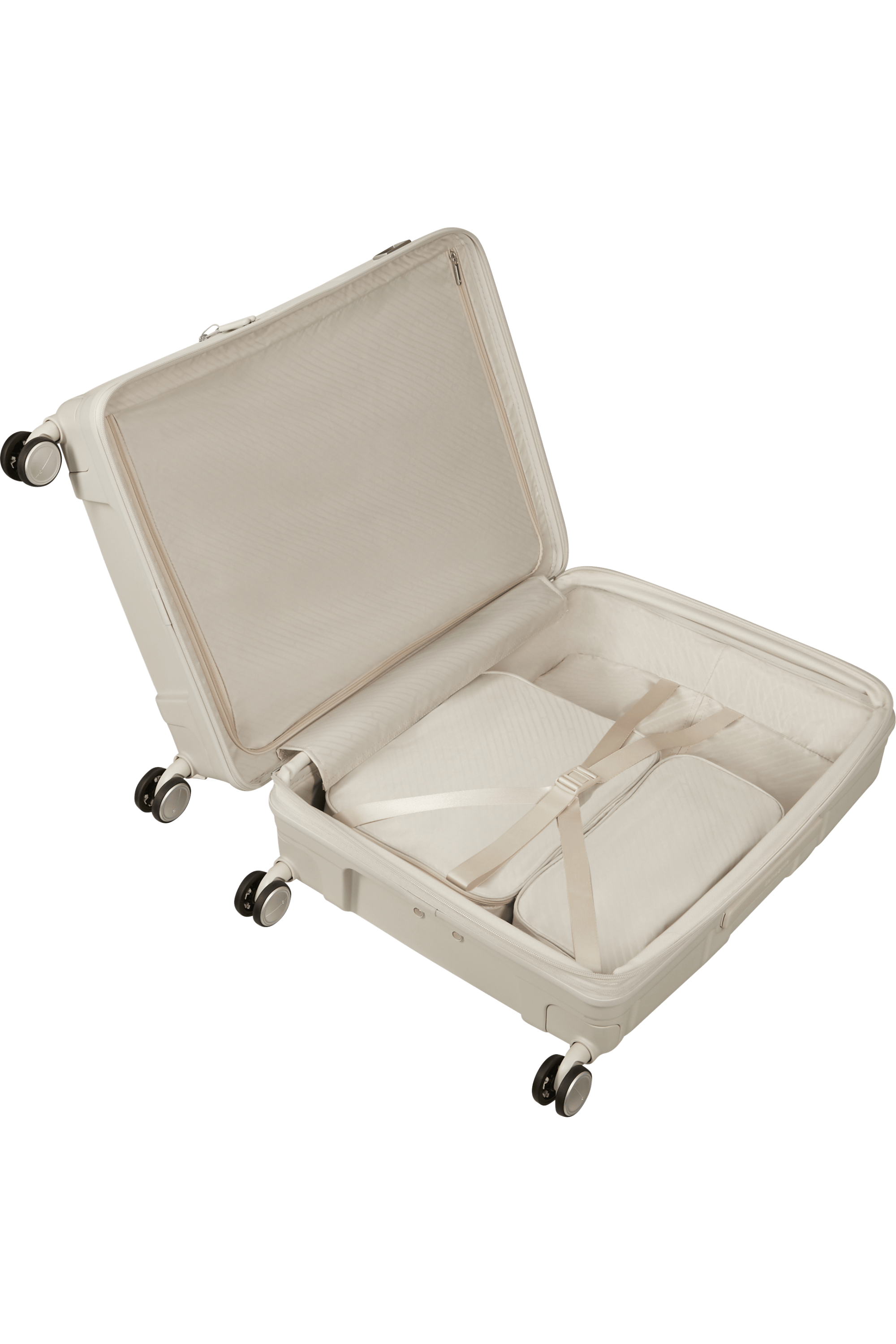 Paralux Spinner expandable (4 wheels) 67cm - Stone Grey