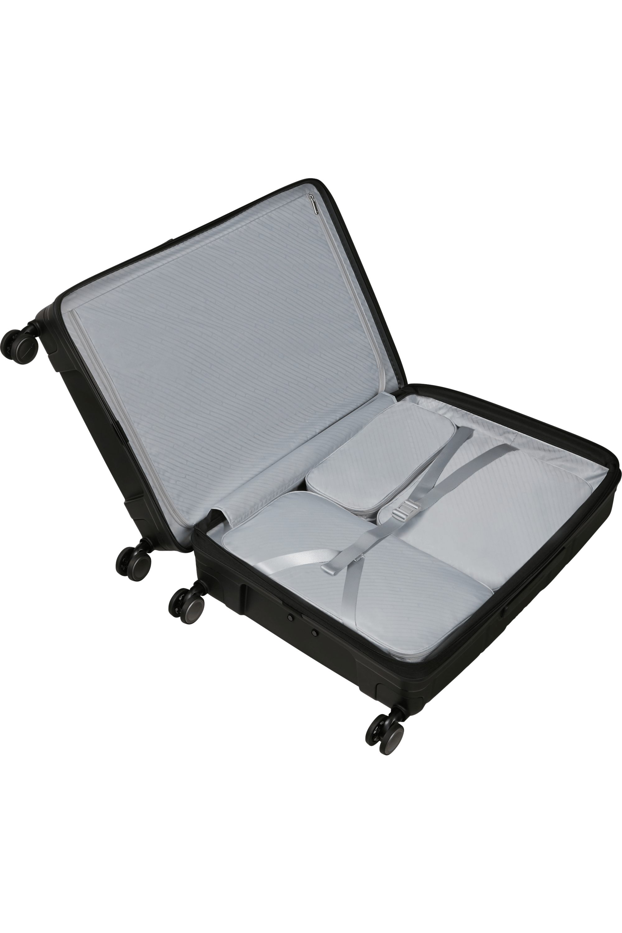 Paralux Spinner expandable (4 wheels) 75cm - Black