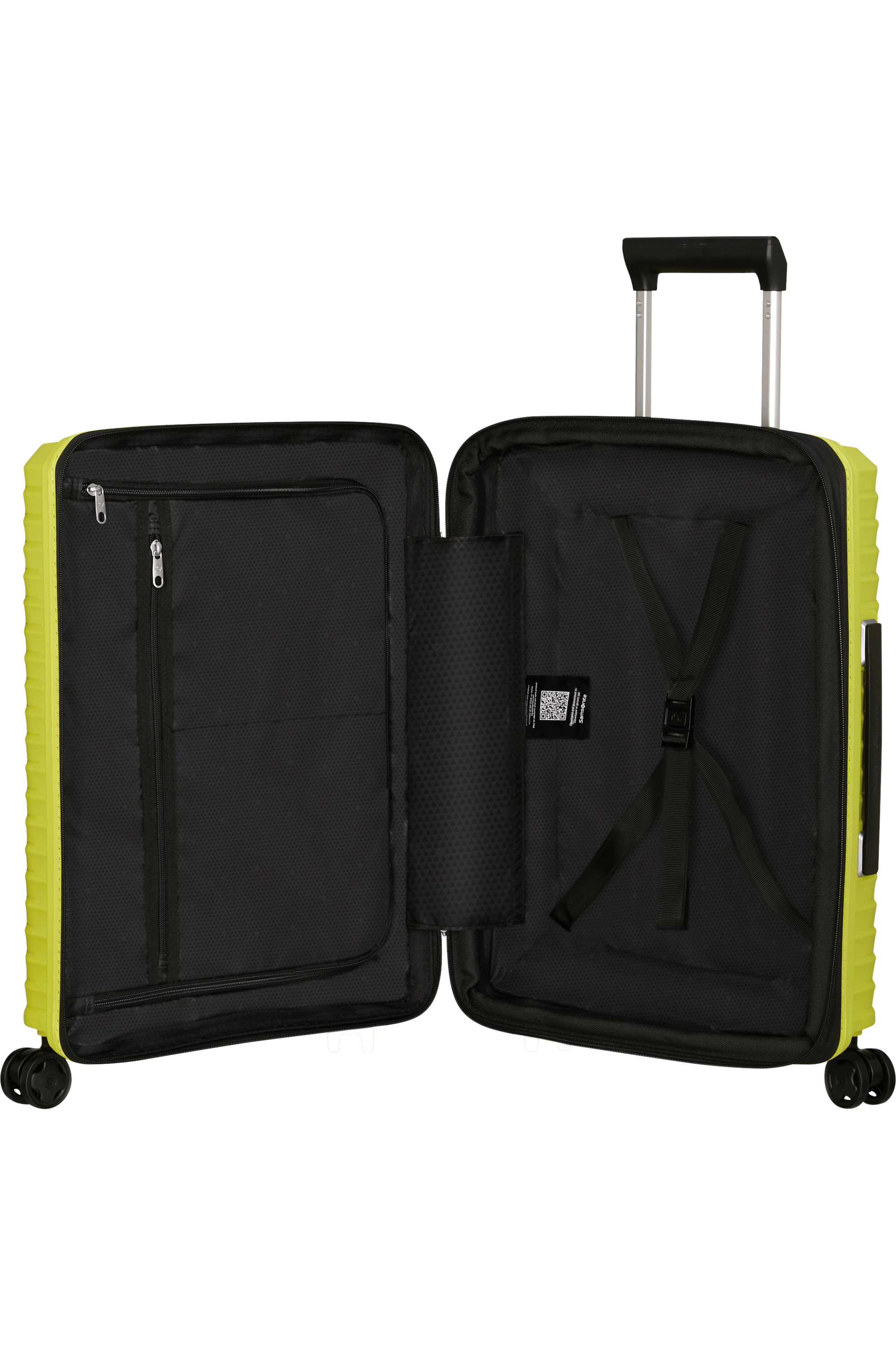 UPSCAPE Spinner Expandable (4 wheels) 55cm Easy Access - Lime