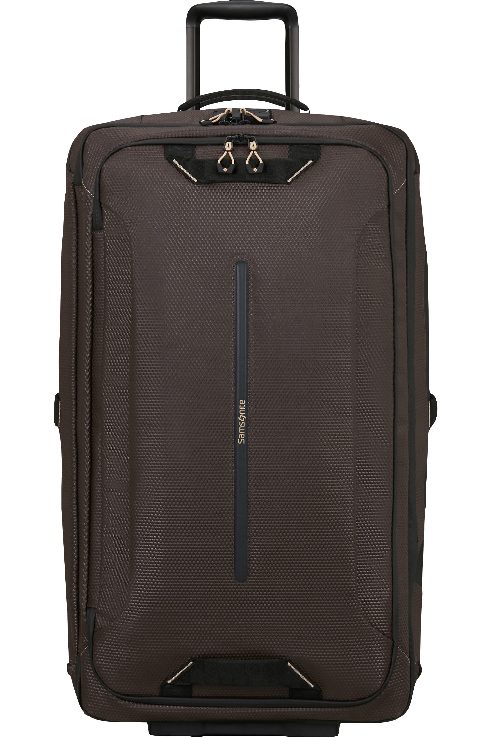 ECODIVER Duffle with wheels 79cm - Coffee Bean