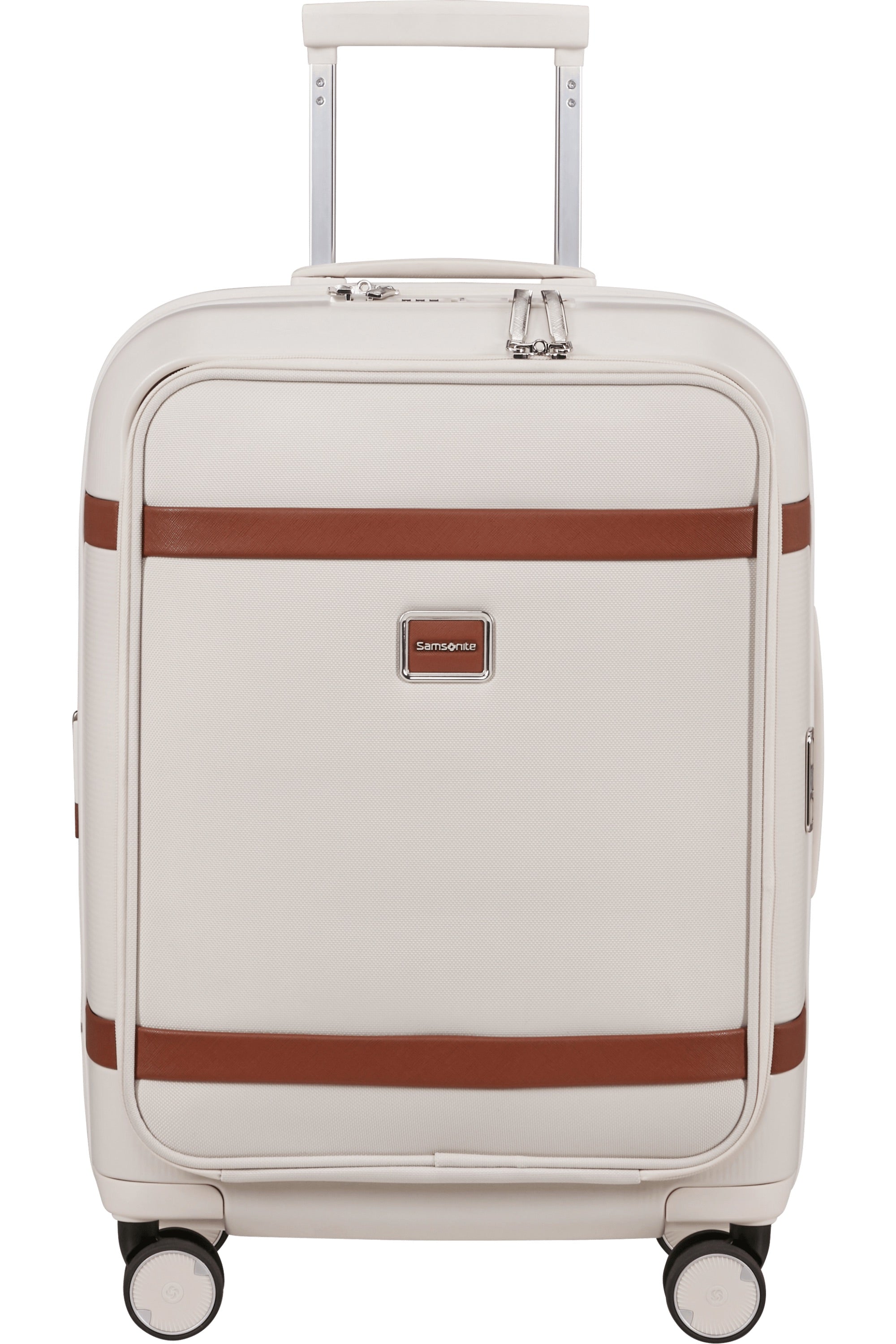 Image Spinner expandable (4 wheels) 55cm Easy Access - Ivory