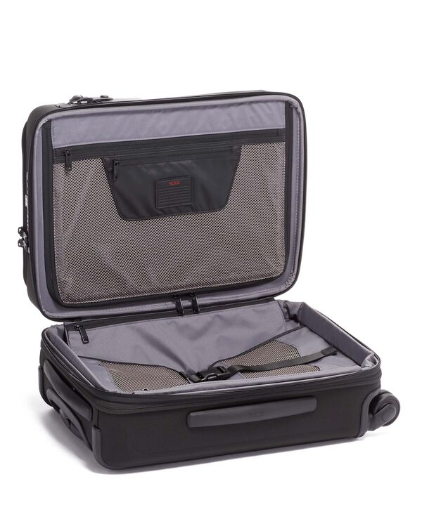Alpha 3 International Office 4 Wheeled Carry-On - Black
