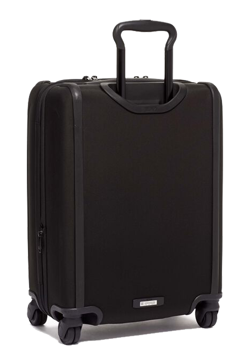 Alpha 3 Continental Expandable 4 Wheeled Carry-On - Black
