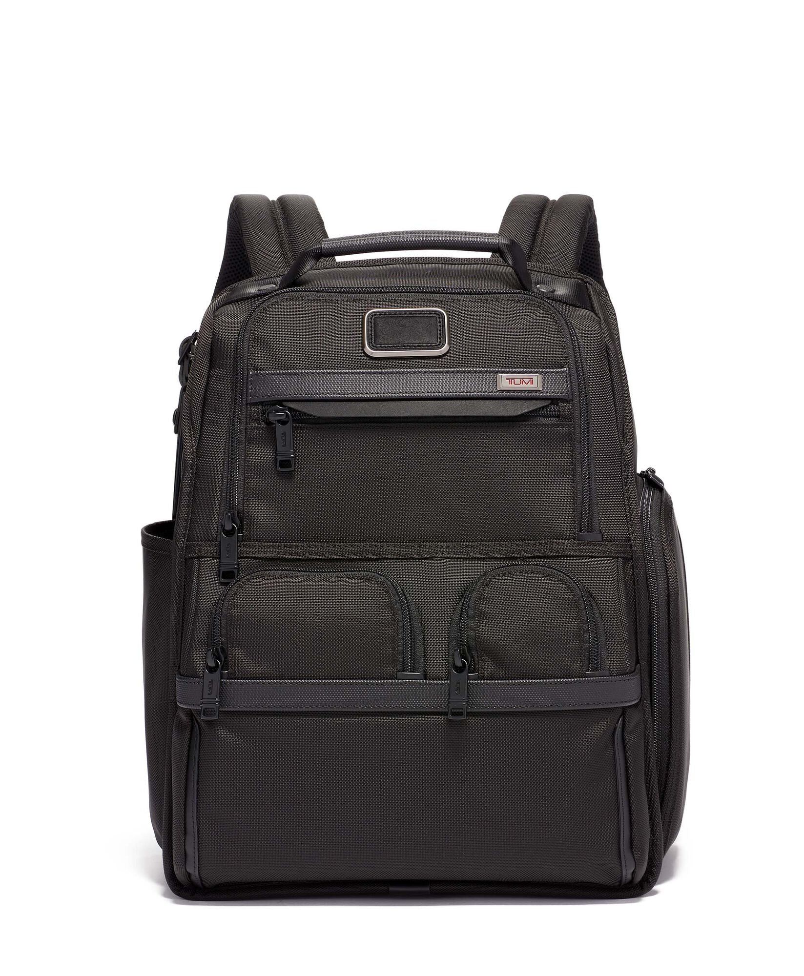 Alpha 3 Compact Laptop Brief Backpack Black - London Luggage