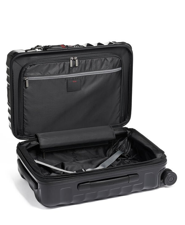 19 Degree International Expandable 4 Wheeled Carry-On -  Black
