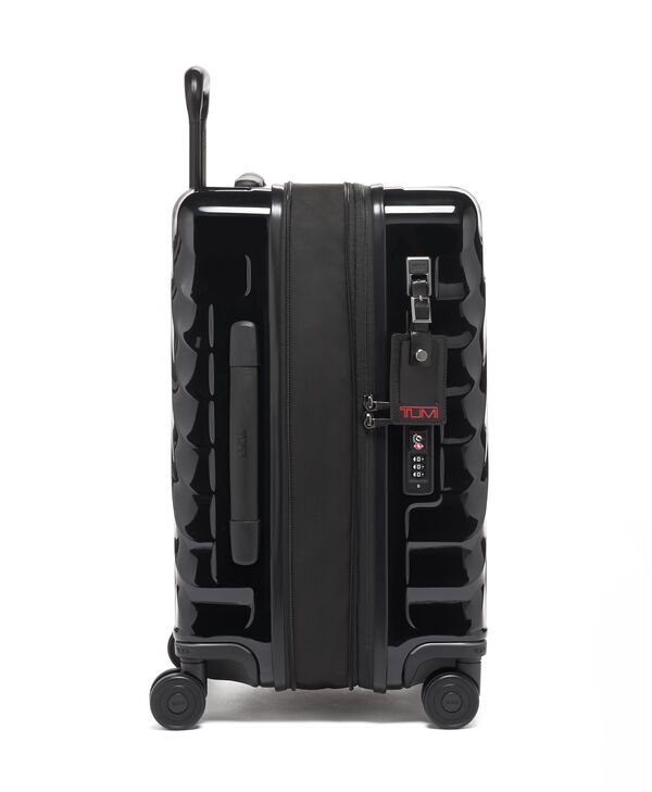 19 Degree International Expandable 4 Wheeled Carry-On - Black