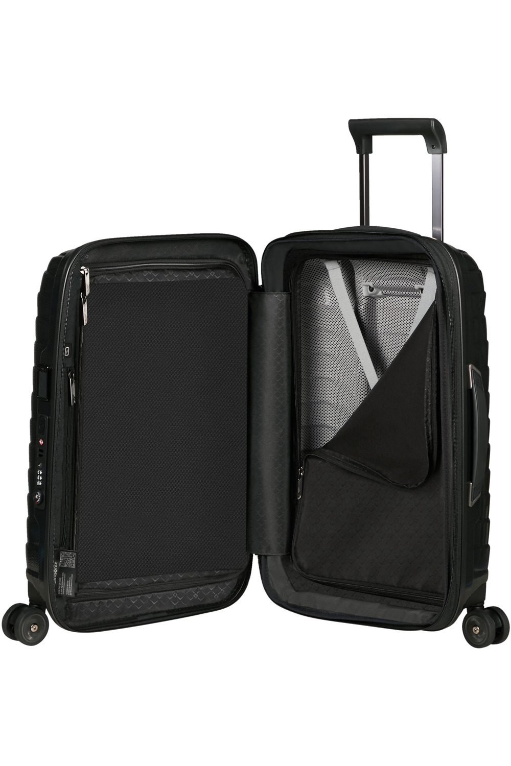 PROXIS 55cm (23/26cm) Spinner Expandable (4 wheels) - Black