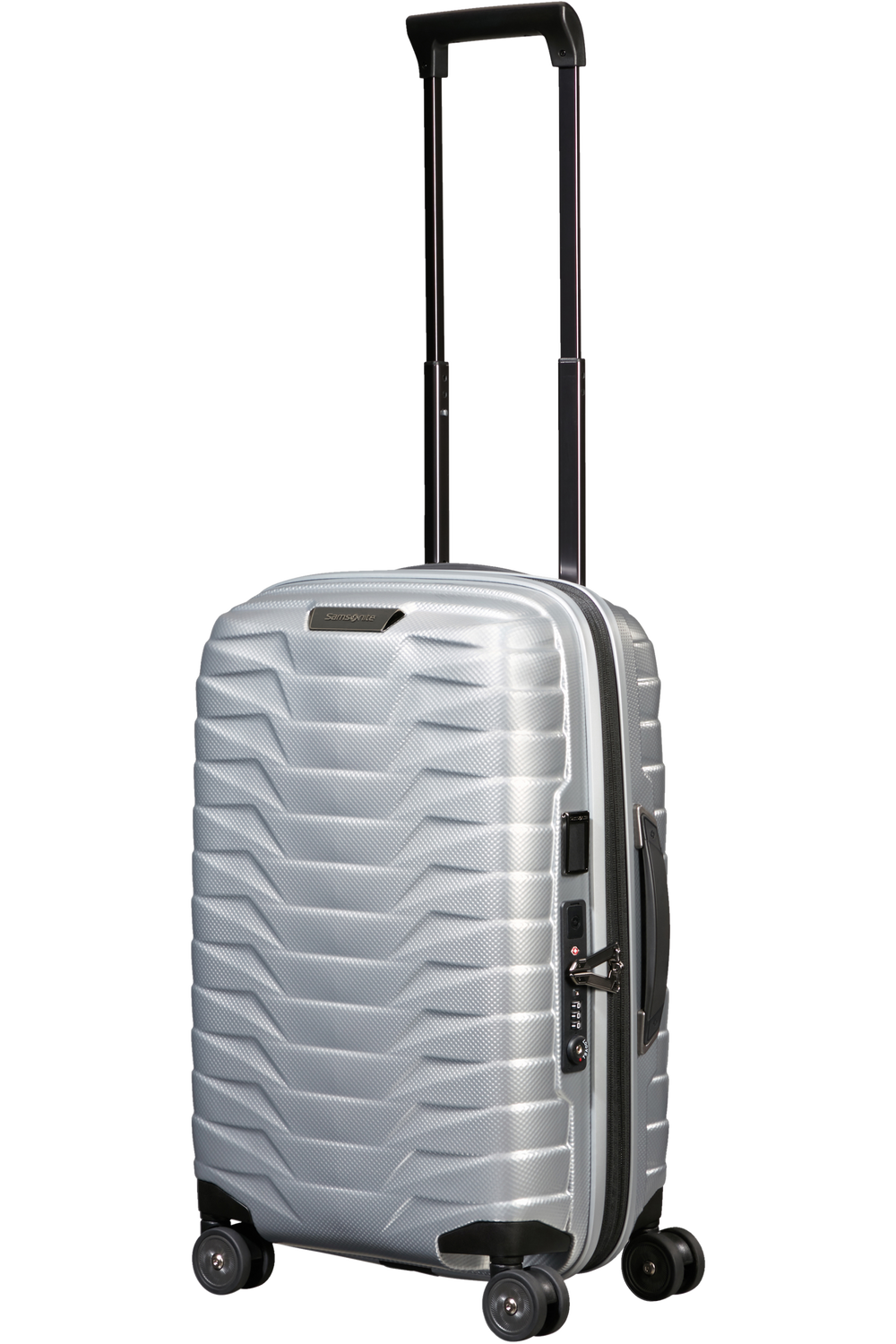 PROXIS 55cm (23/26cm) Spinner Expandable (4 wheels) - Silver