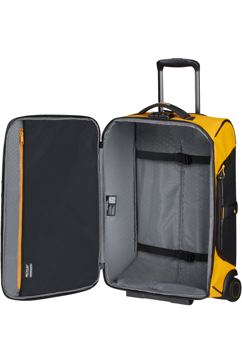 ECODIVER Duffle with wheels 55cm - Yellow