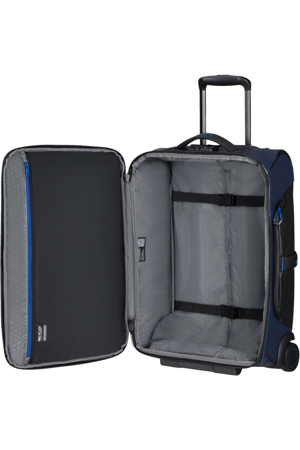 ECODIVER Duffle with wheels 55cm Blue Nights - London Luggage