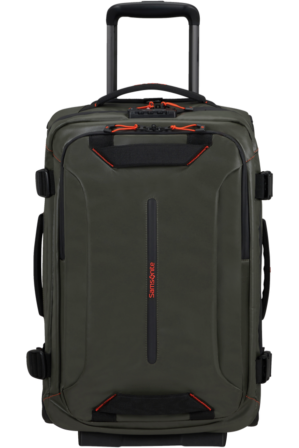ECODIVER Duffle with wheels double frame 55cm - London Luggage