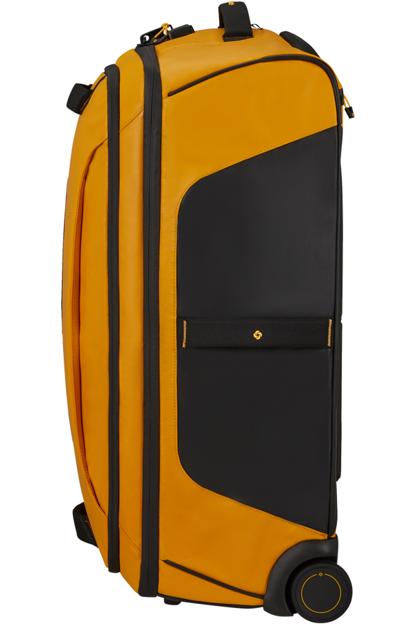 ECODIVER Duffle with wheels 67cm Yellow - London Luggage