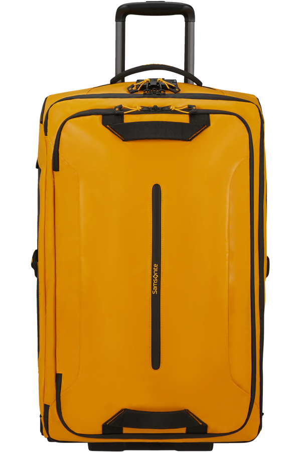 ECODIVER Duffle with wheels 67cm Yellow - London Luggage
