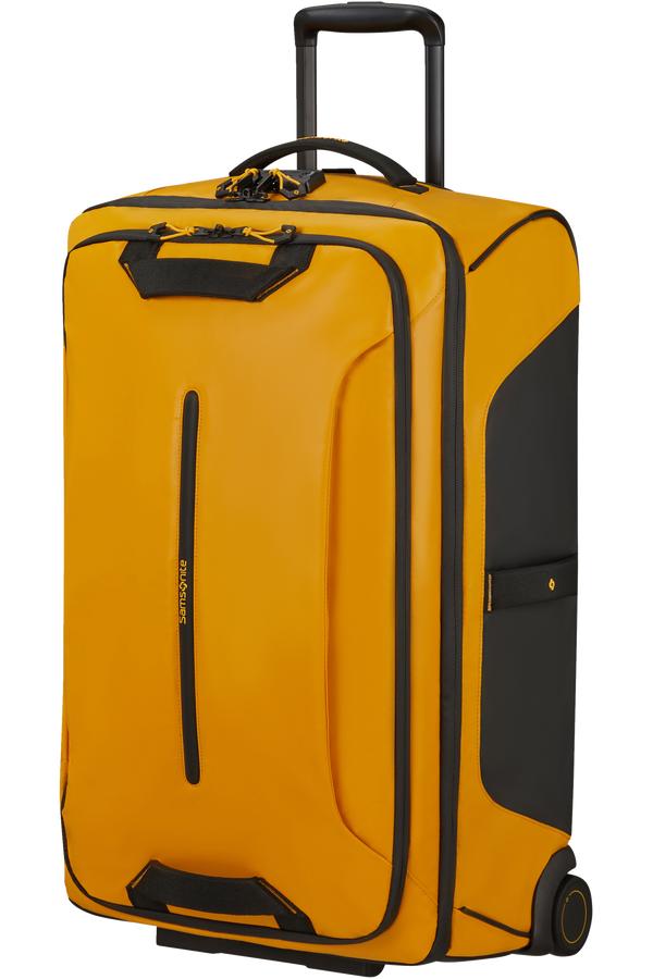 ECODIVER Duffle with wheels 67cm Yellow - London Luggage