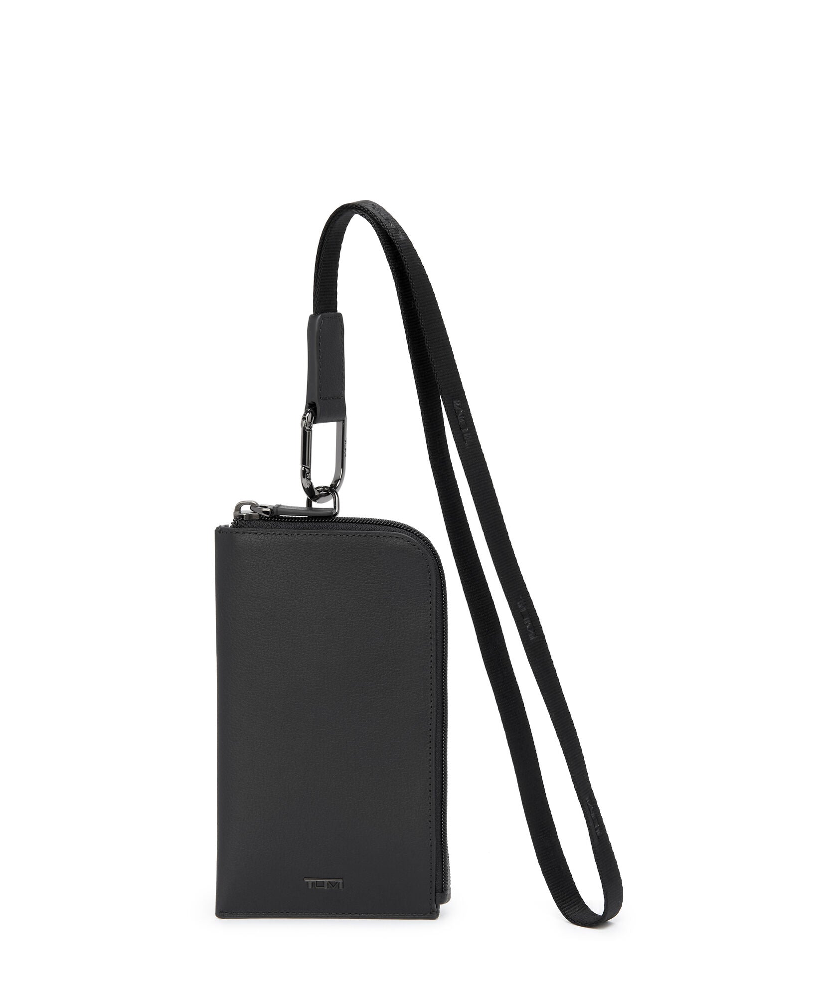 NASSAU Card Pouch Lanyard Black - London Luggage