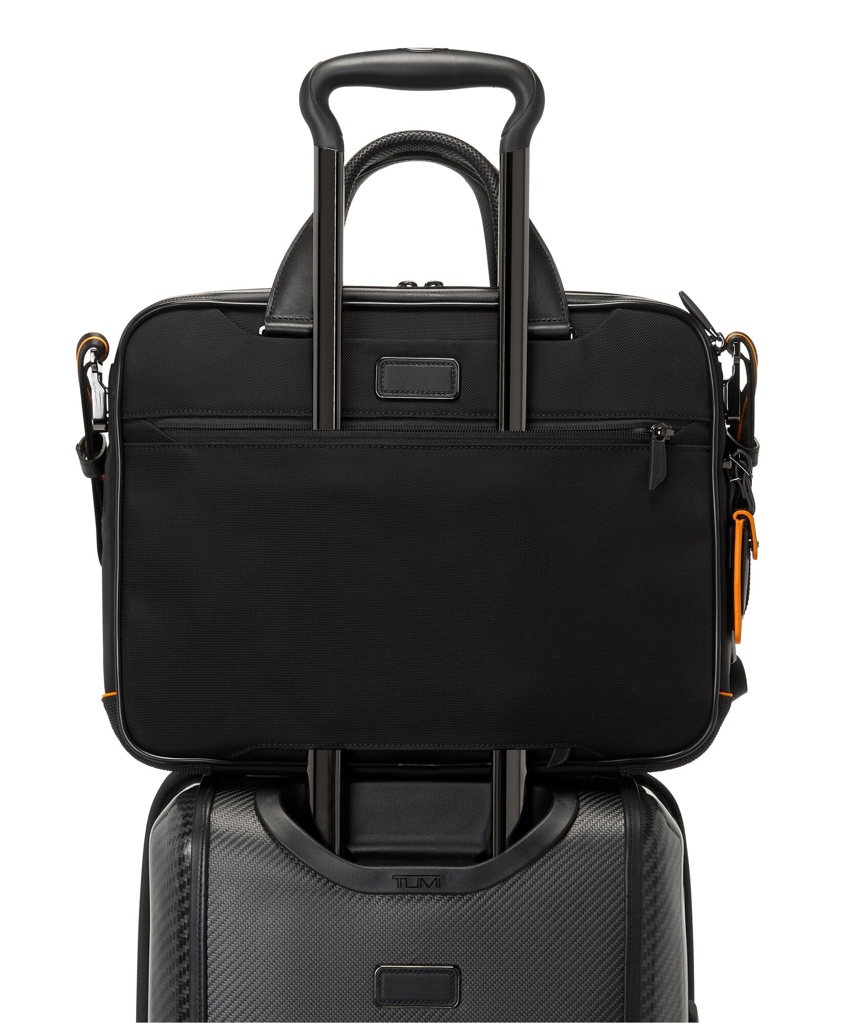 TUMI | MCLAREN Axle Slim Brief Black - London Luggage
