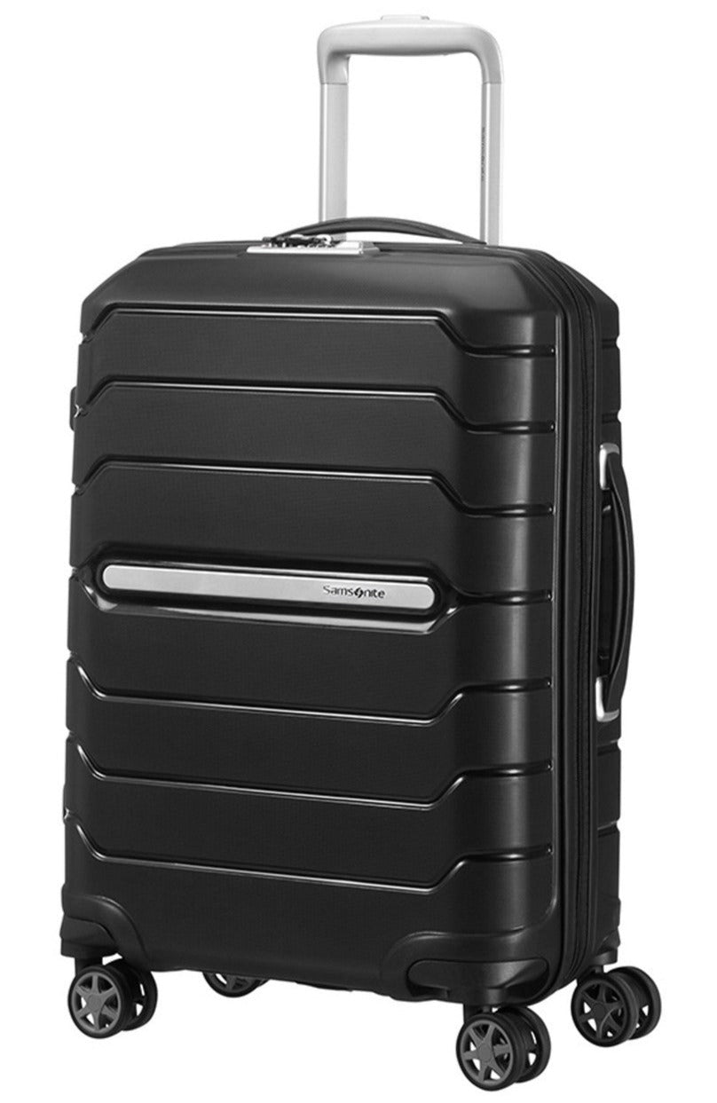 FLUX Expandable Cabin Suitcase 55cm (4 Wheel) - London Luggage