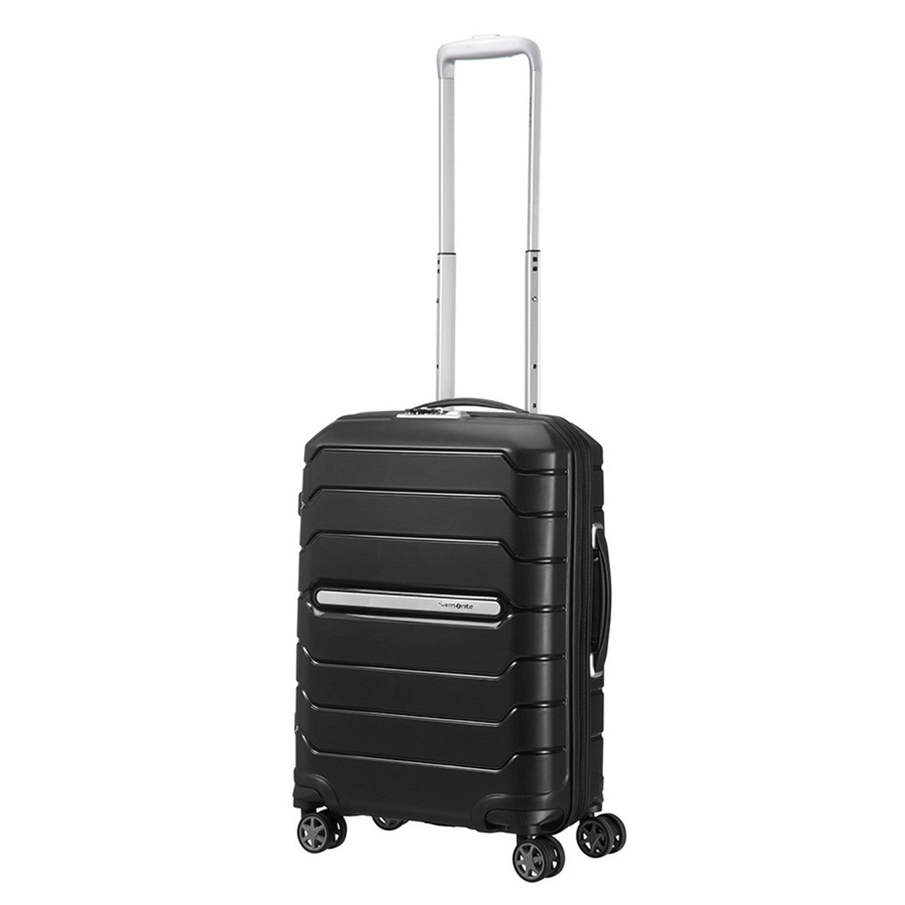 FLUX Expandable Cabin Suitcase 55cm (4 Wheel) - London Luggage