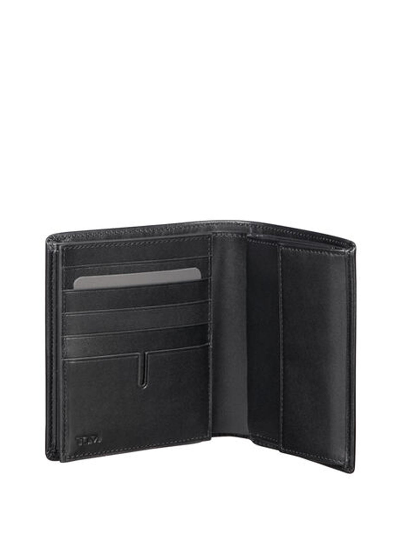 Nassau Global Vertical Flip Coin Wallet - Black