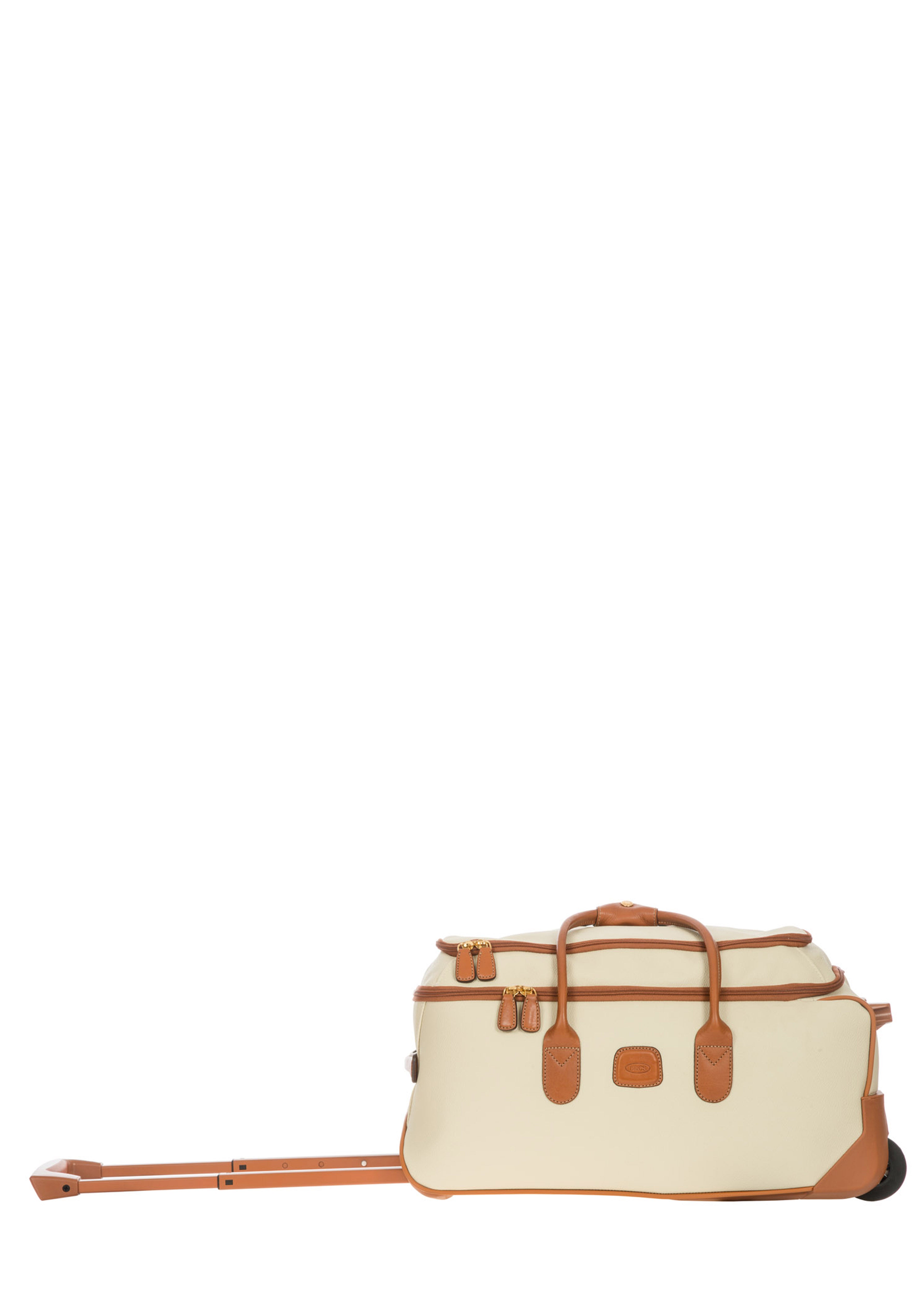 Firenze Cabin Wheeled Holdall - Cream