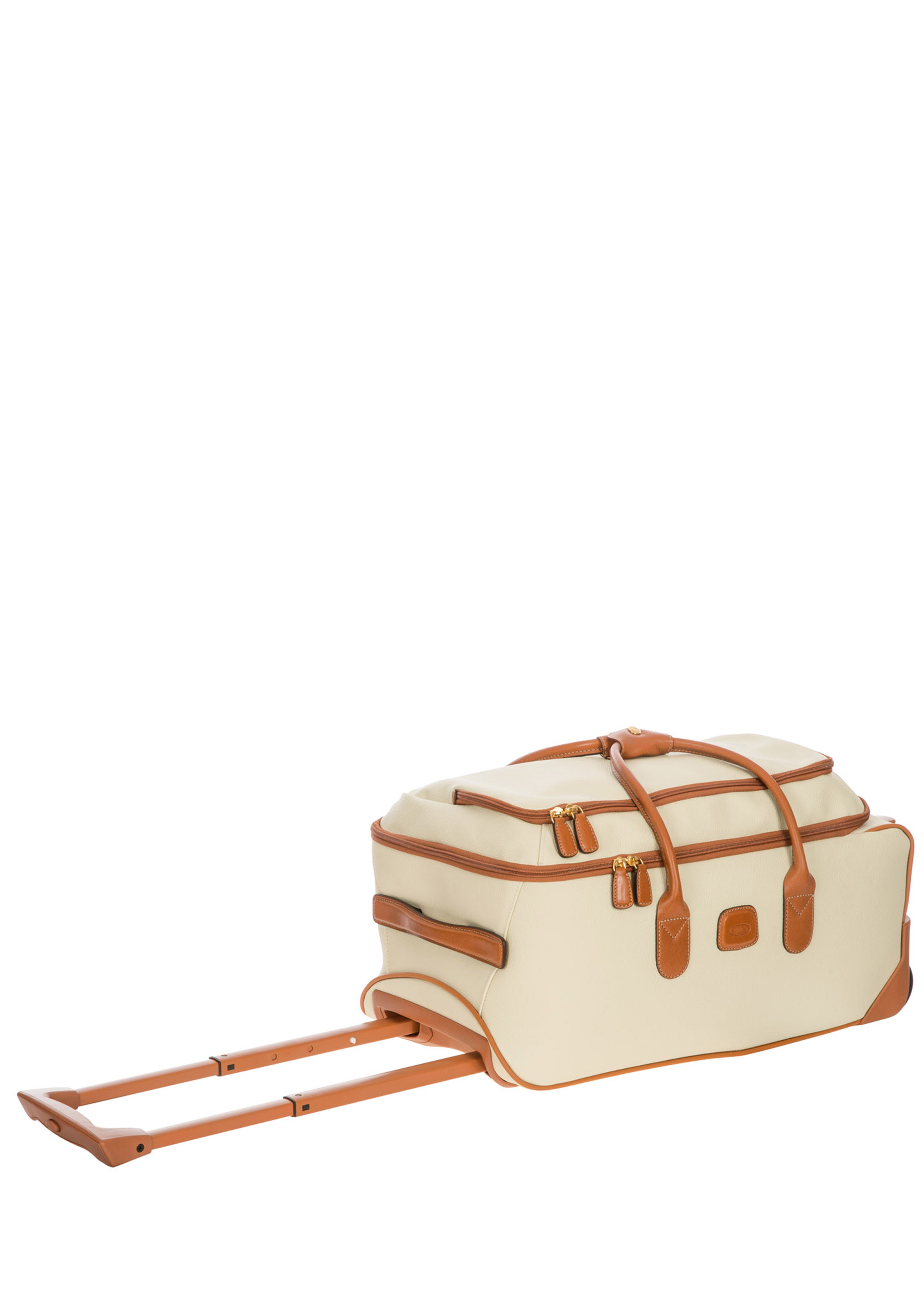 Firenze Cabin Wheeled Holdall - Cream