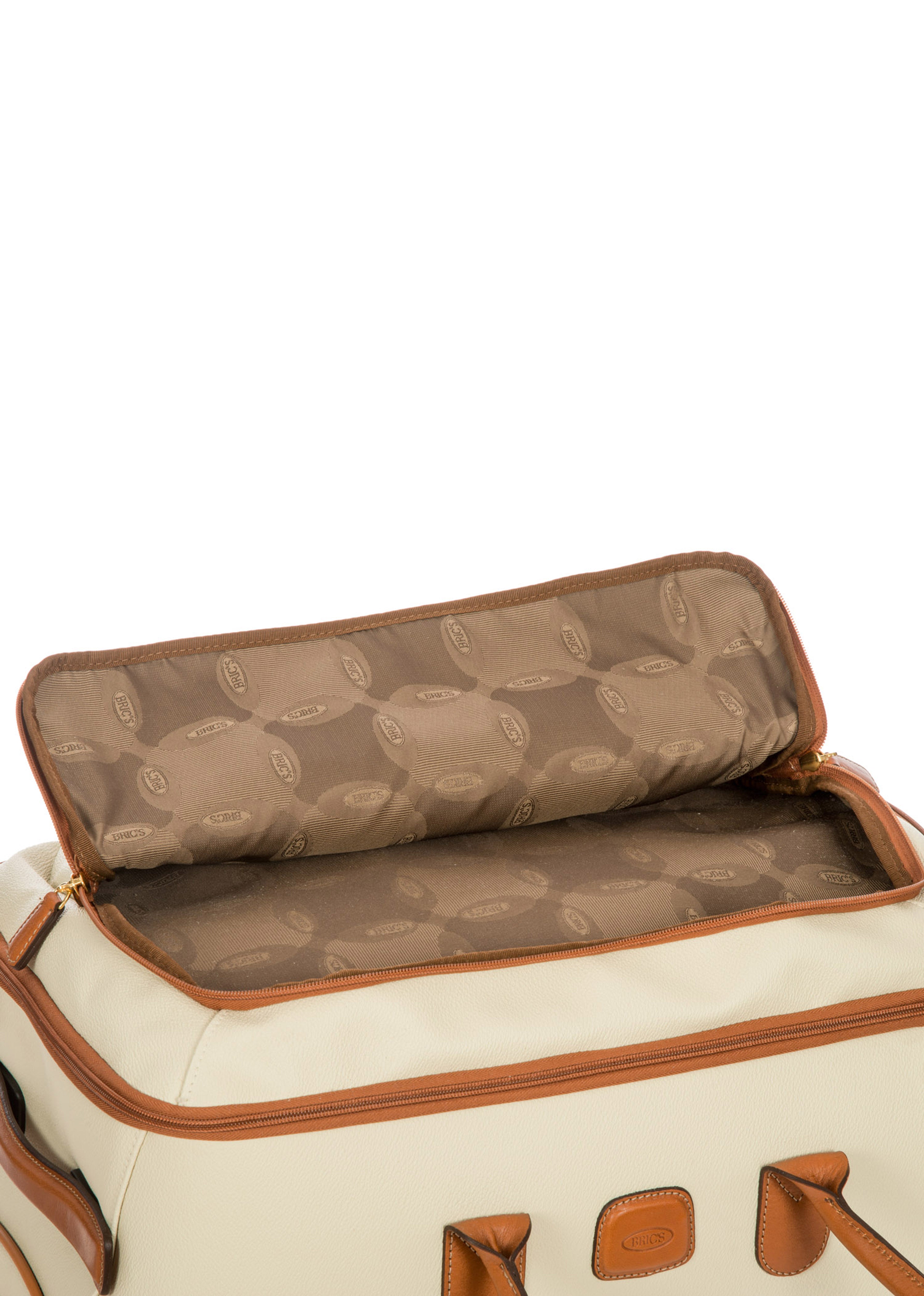 Firenze Cabin Wheeled Holdall - Cream