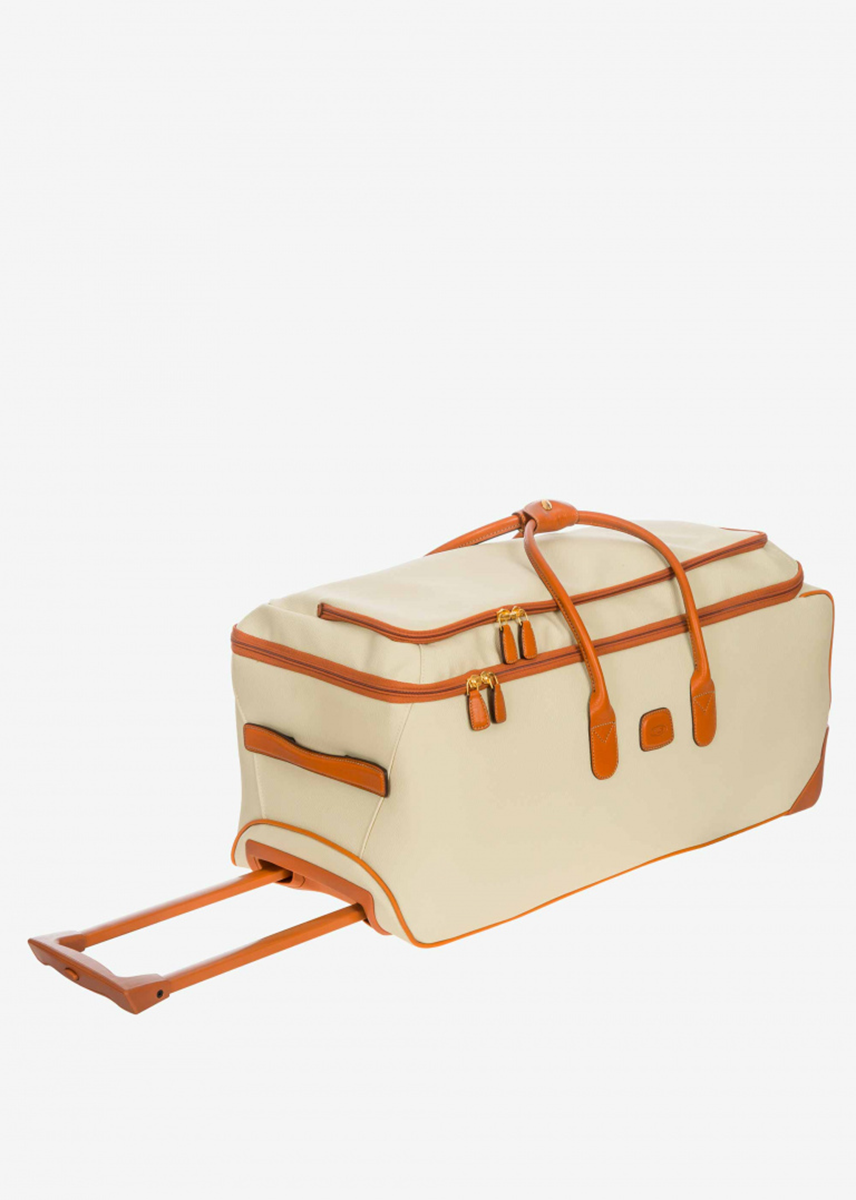 Firenze Check-In Wheeled Holdall - Cream