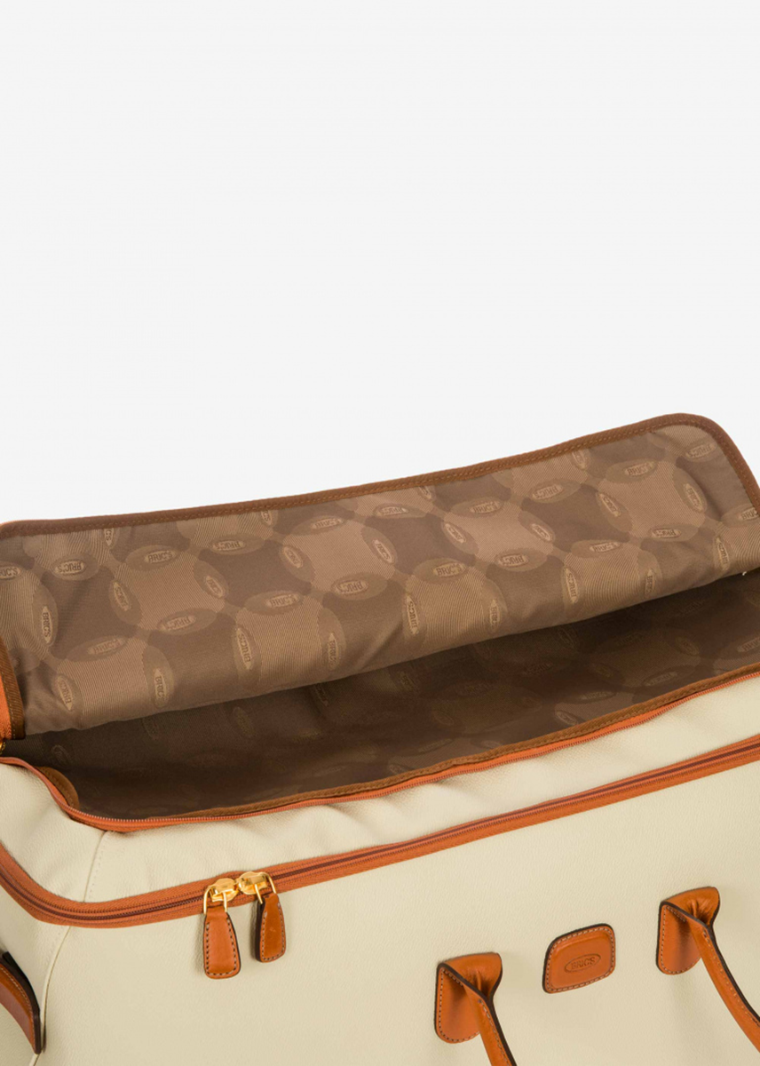 Firenze Check-In Wheeled Holdall - Cream