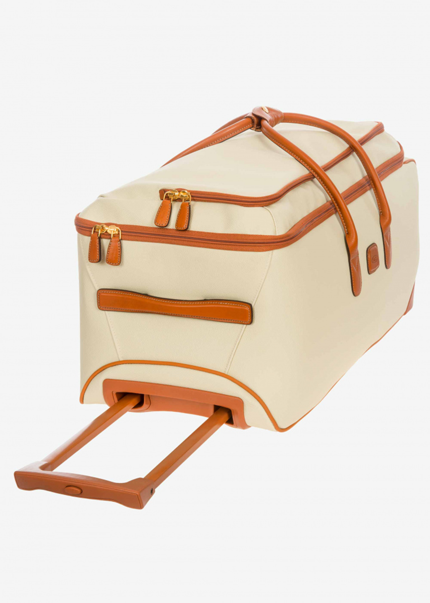Firenze Check-In Wheeled Holdall - Cream