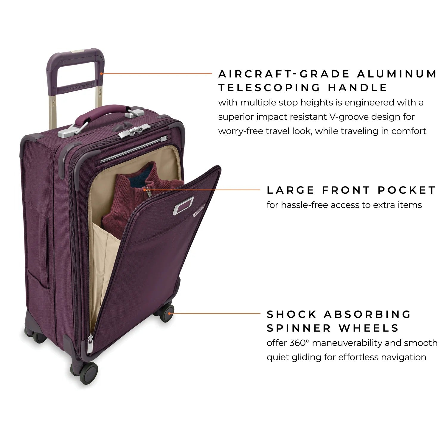 BASELINE Limited Edition Essential Carry-On Spinner - London Luggage