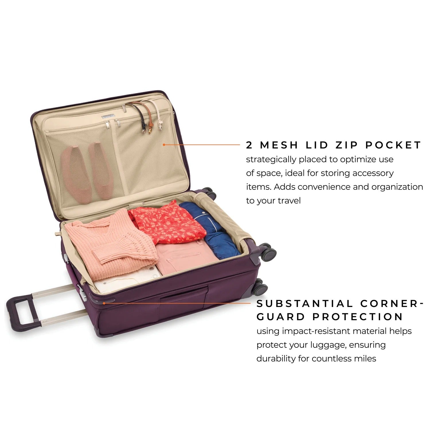 BASELINE Limited Edition Medium Expandable Spinner - London Luggage