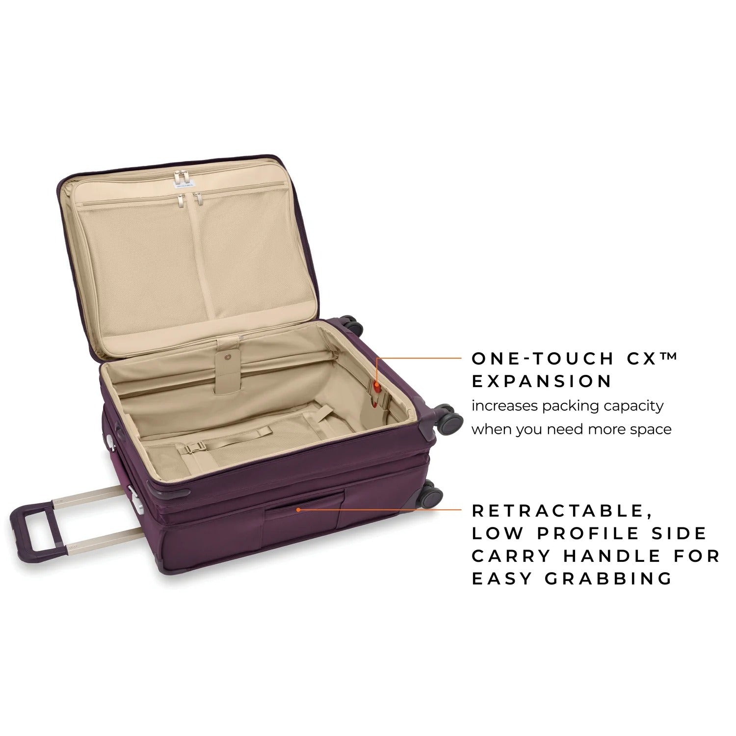 BASELINE Limited Edition Medium Expandable Spinner - London Luggage