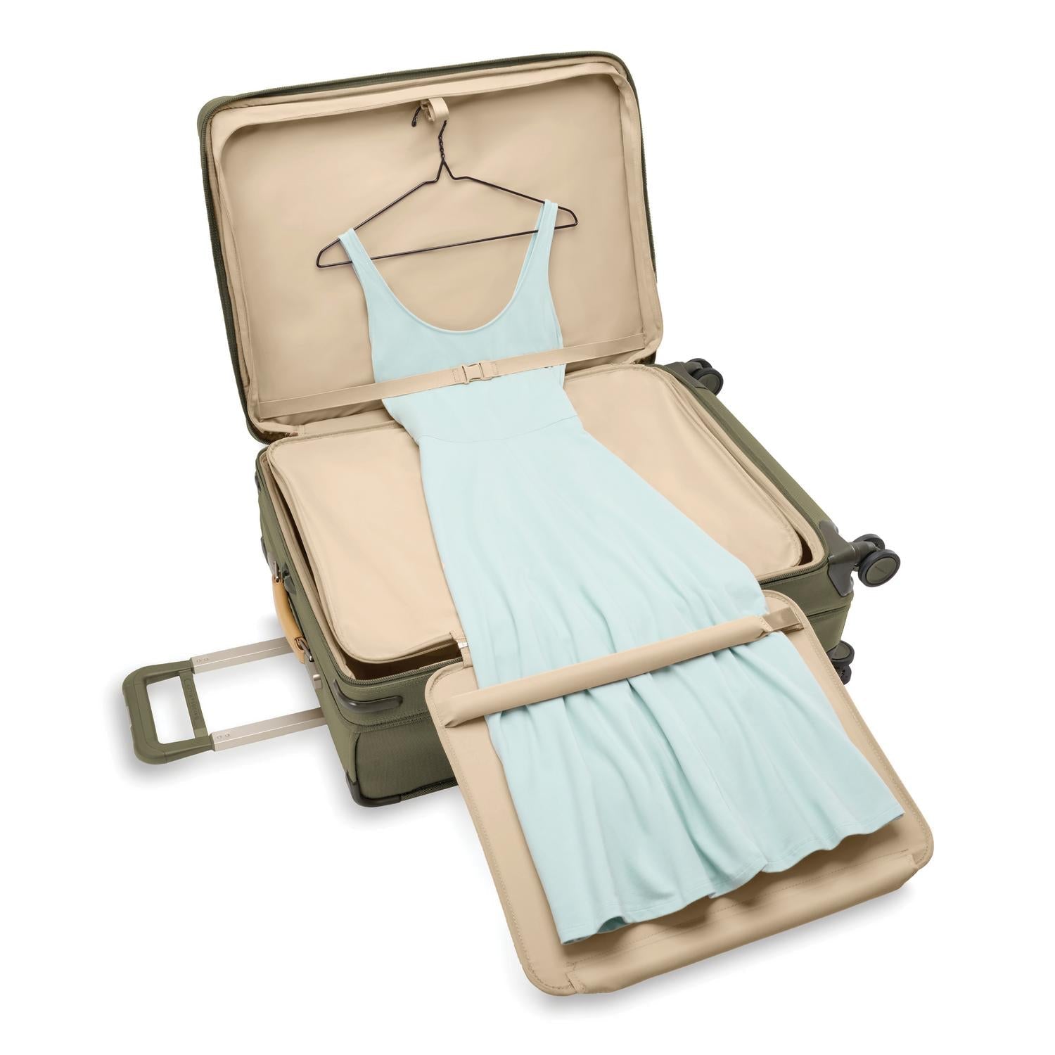 BASELINE Large Expandable Spinner Olive - London Luggage